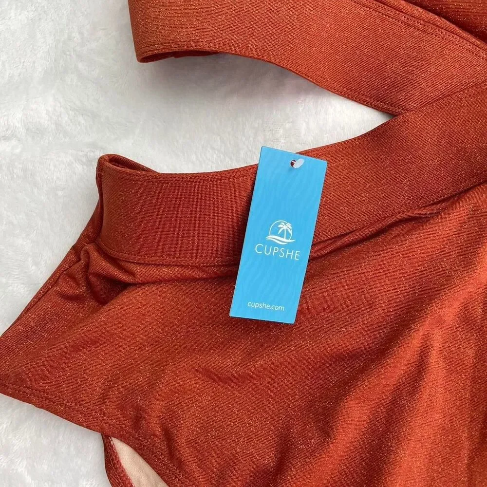 NEW WITH TAGS CUPSHE ONE PIECE SWIMSUIT SIZE XL - Picture 3 of 5